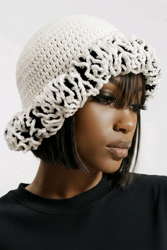 Accent Ruffle Hat