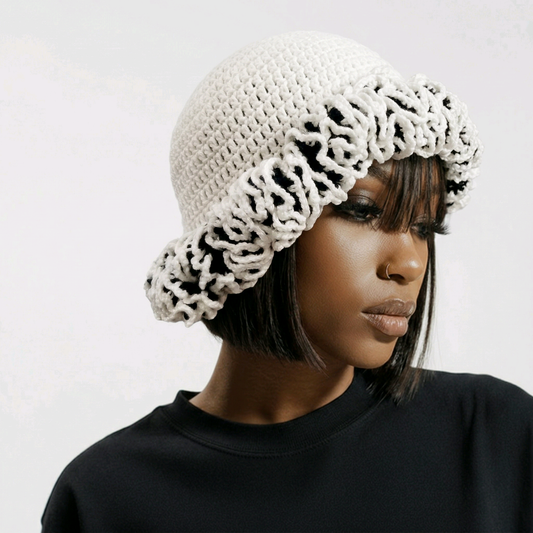 Accent Ruffle Hat