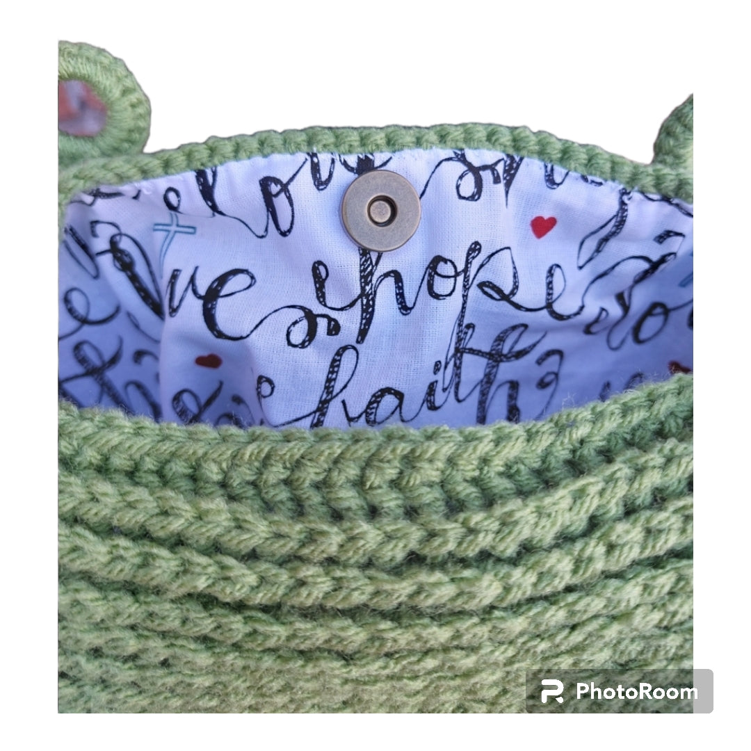 3-D Leaf Shoulder Bag