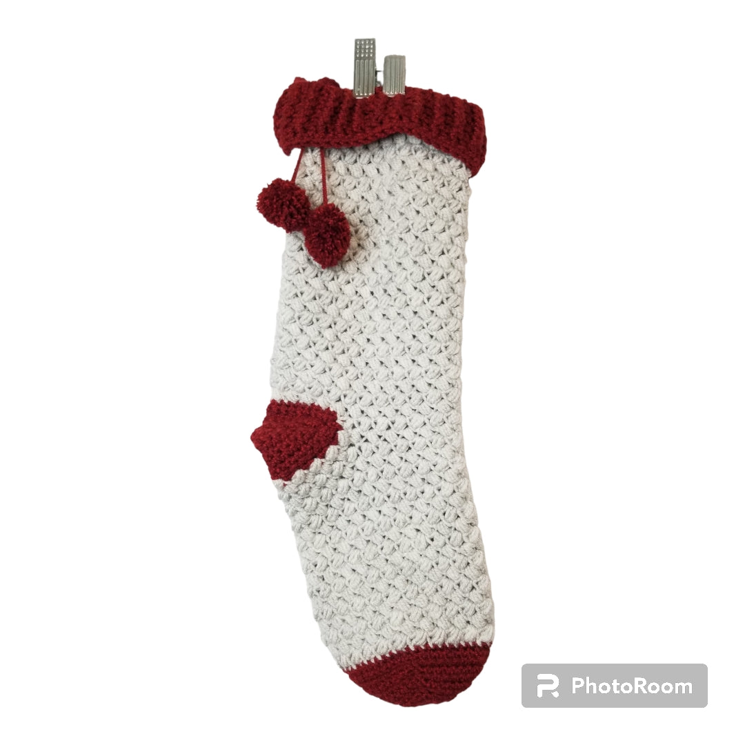 Boho Christmas Stocking