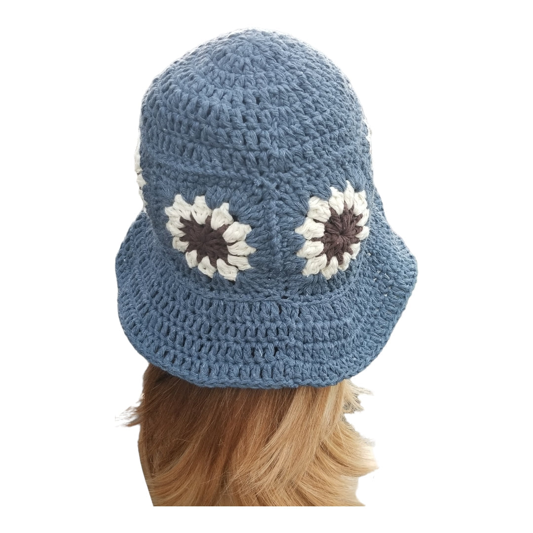 Flower Granny Bucket Hat