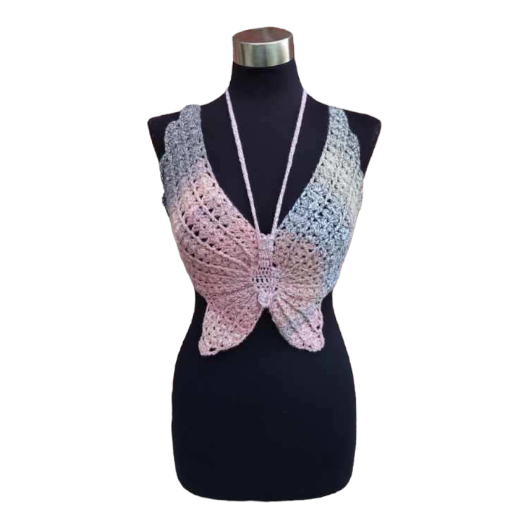 Butterfly Shelly Halter