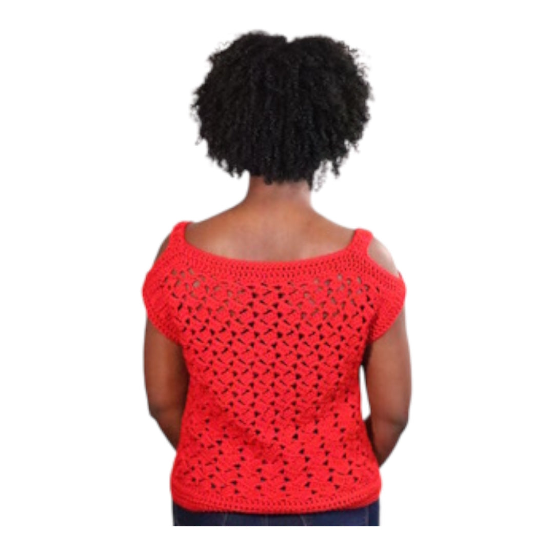 Cabana Cold Shoulder Top