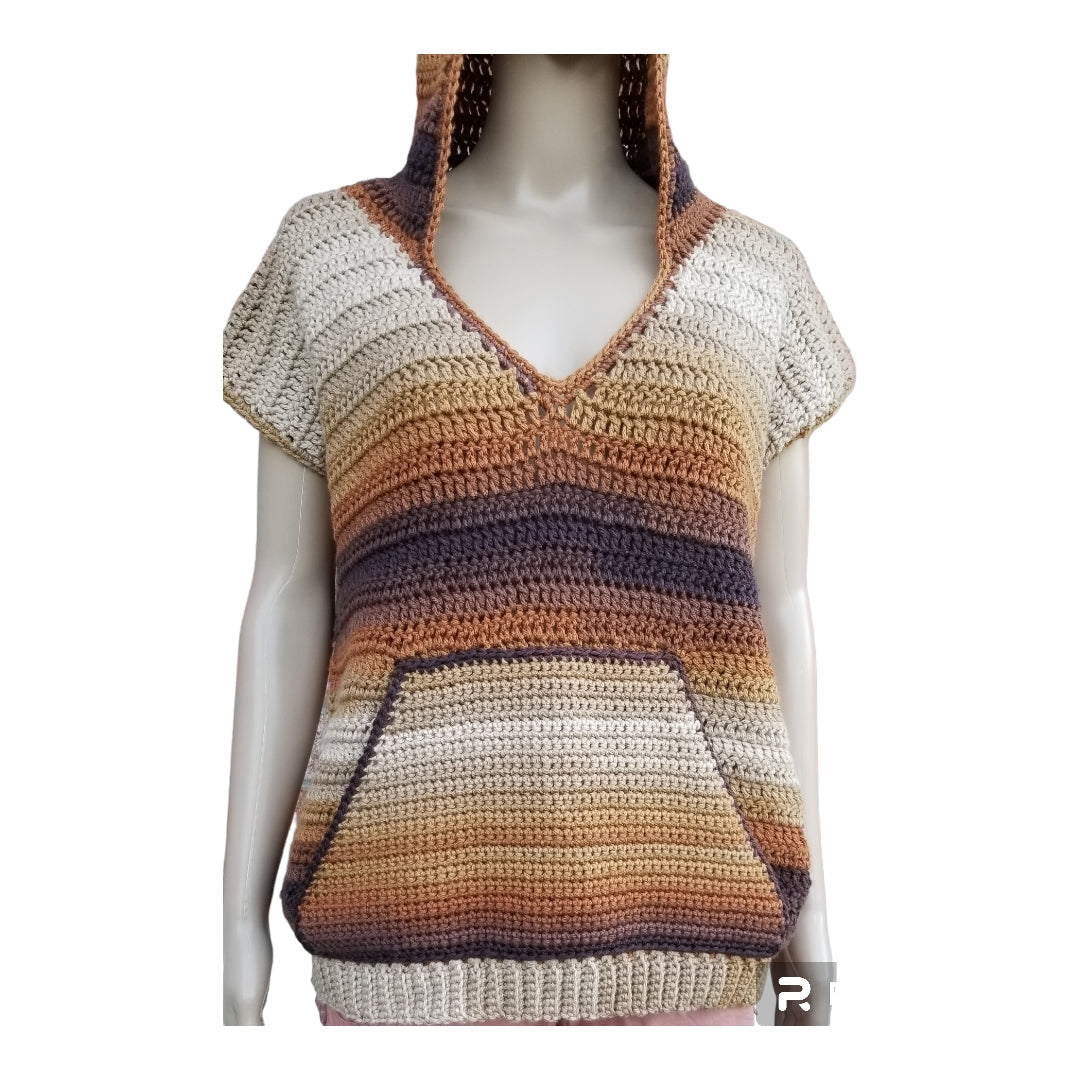 Cafe Hooded Top
