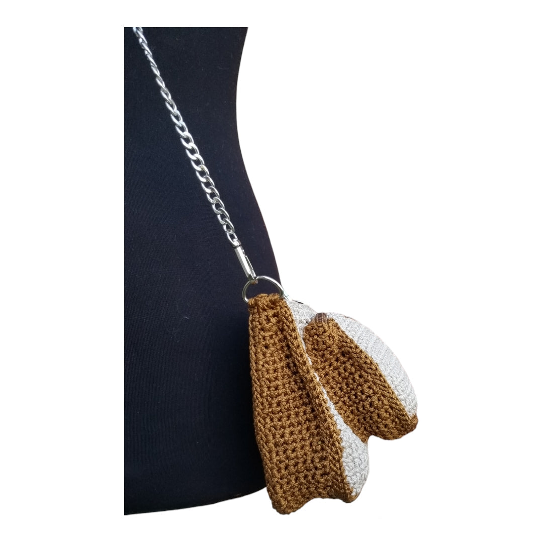 Two-Tone Crossbody Bag