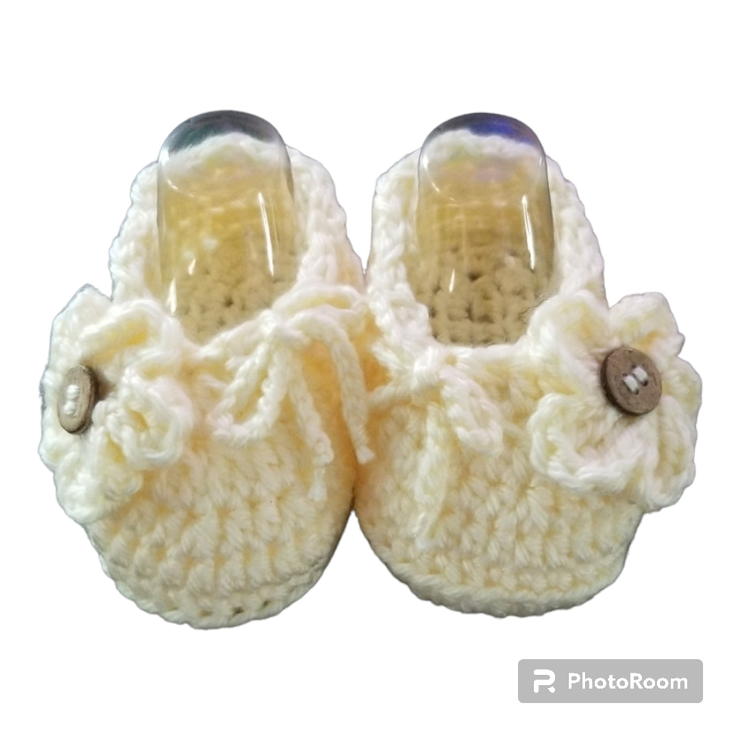 Little Daisy Baby Booties (Custom)