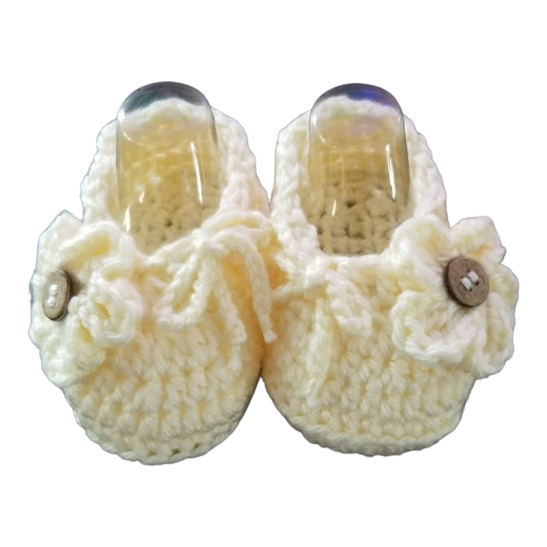 Little Daisy Baby Booties