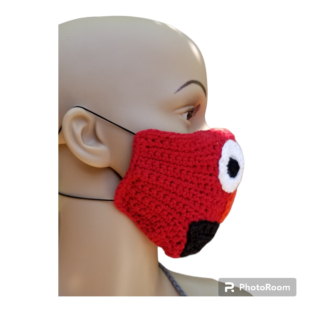 Red Monster Face Mask