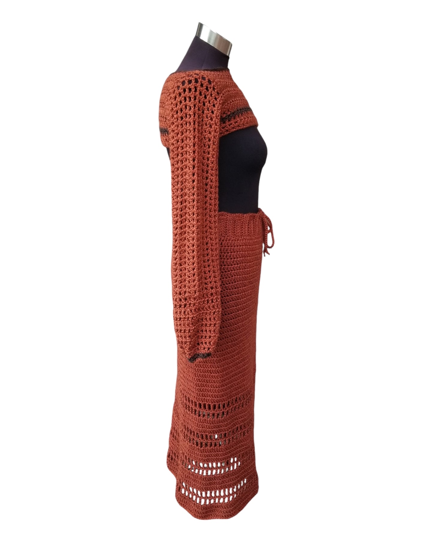 Mesh Crop Shrug