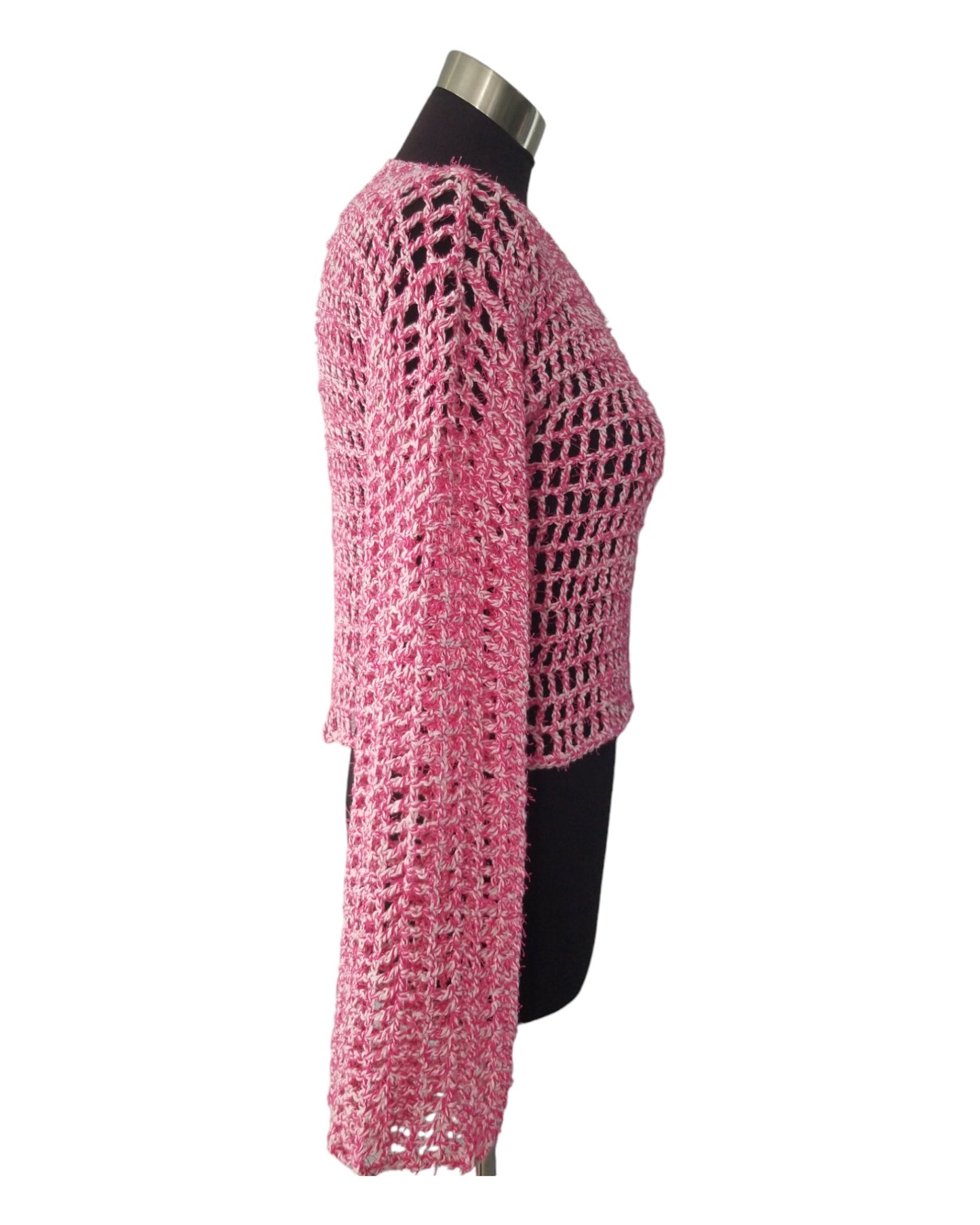 Mesh V-Neck Top