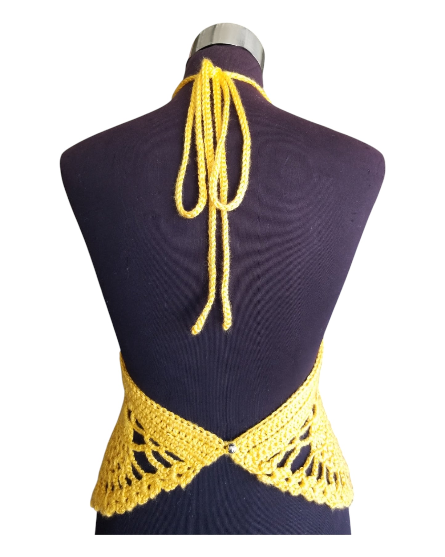 Pineapple Lace Halter