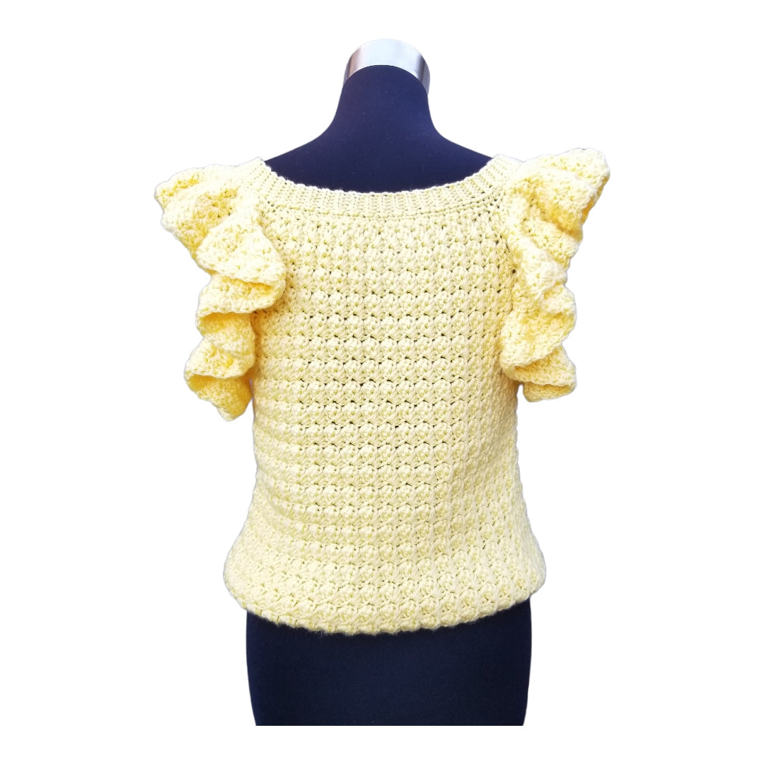 Ruffle Sleeve Top