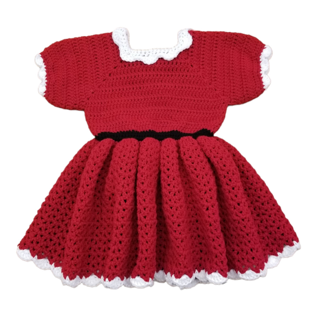 Lil Miss Santa Ruffle Dress