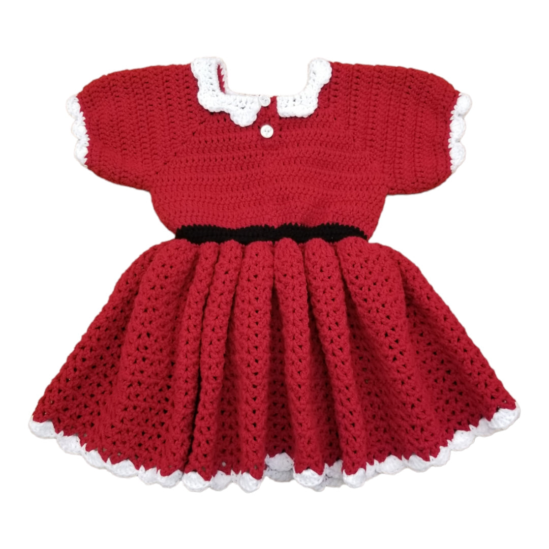 Lil Miss Santa Ruffle Dress