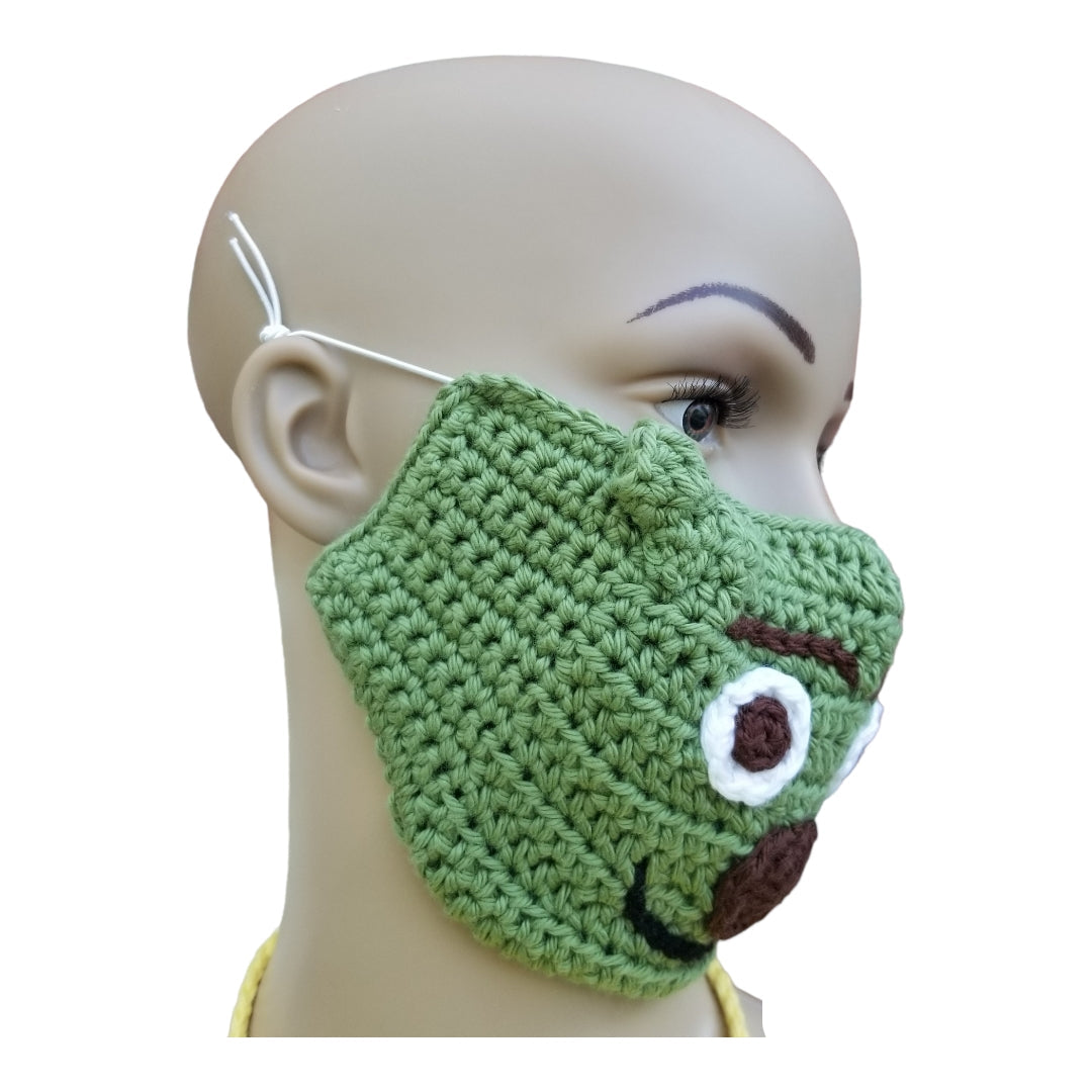 Green Monster Face Mask