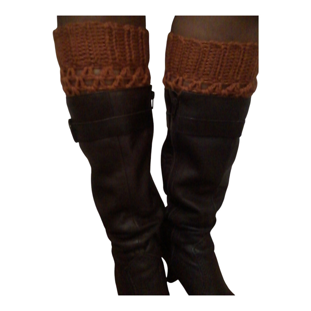 V-stitch Boot Cuffs