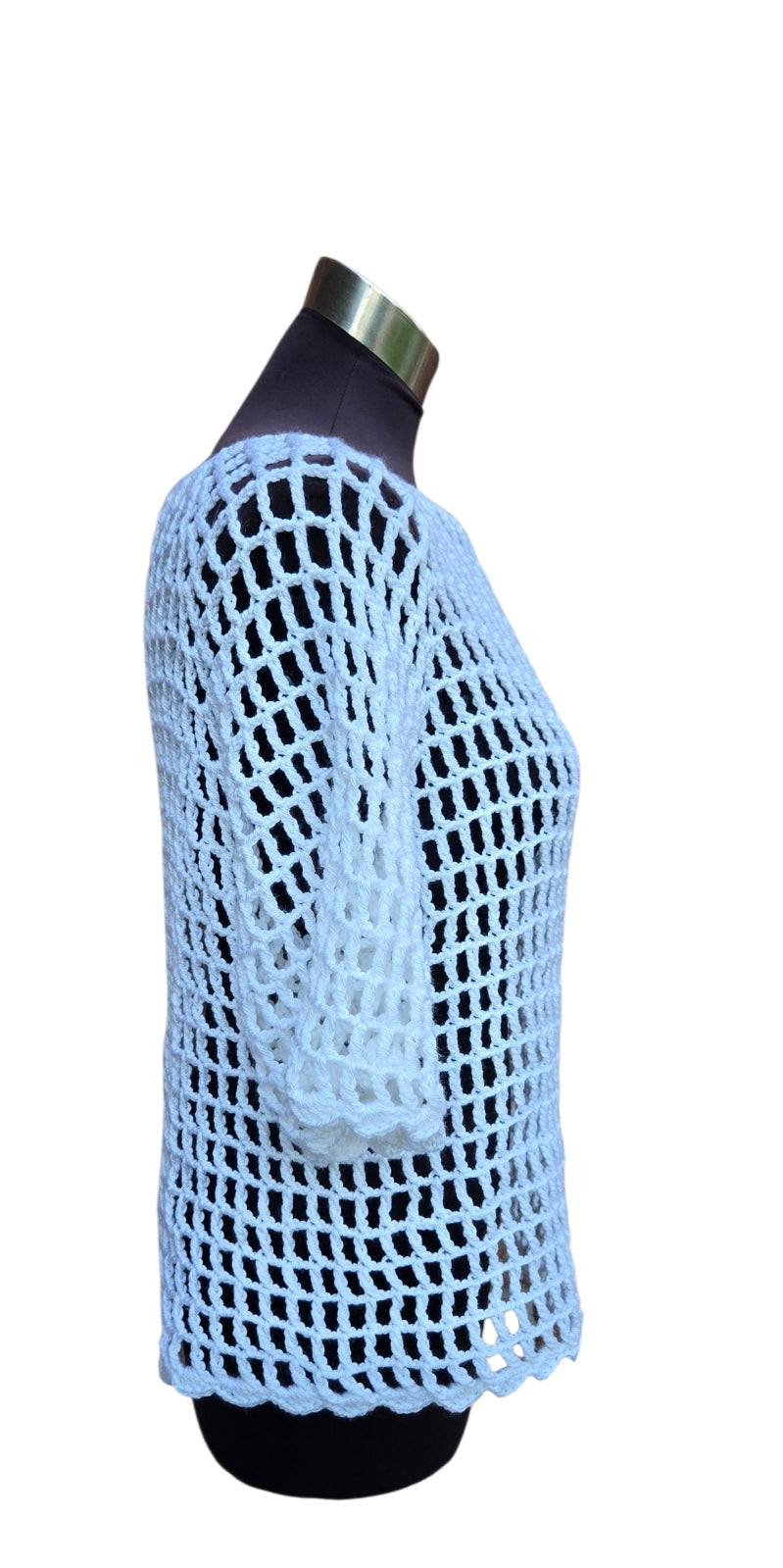 Scalloped Mesh Top