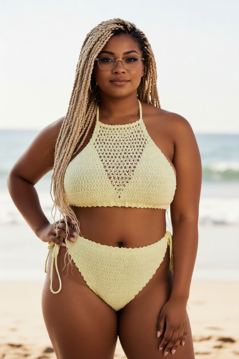 Mesh Bikini Set