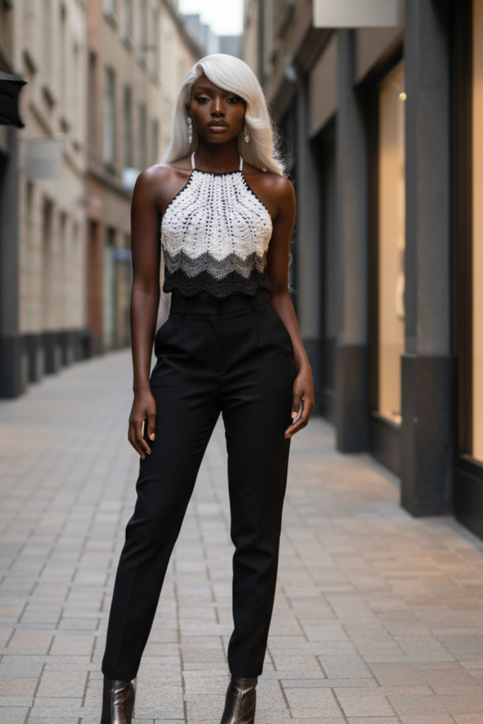 Clamshell Halter