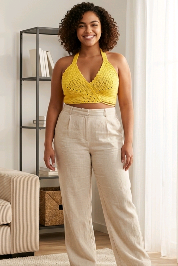 Triangular Halter