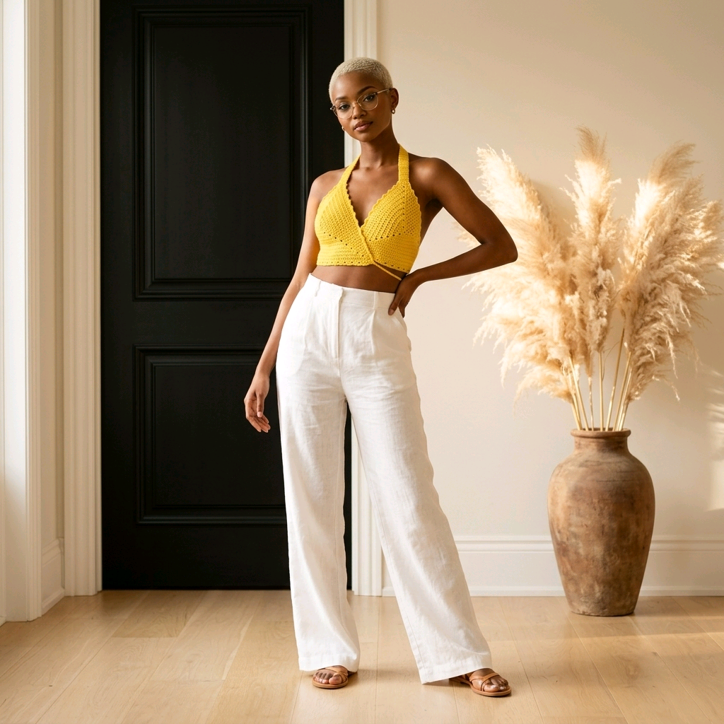 Triangular Halter