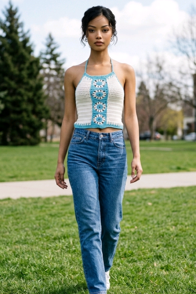 Mosaic Halter