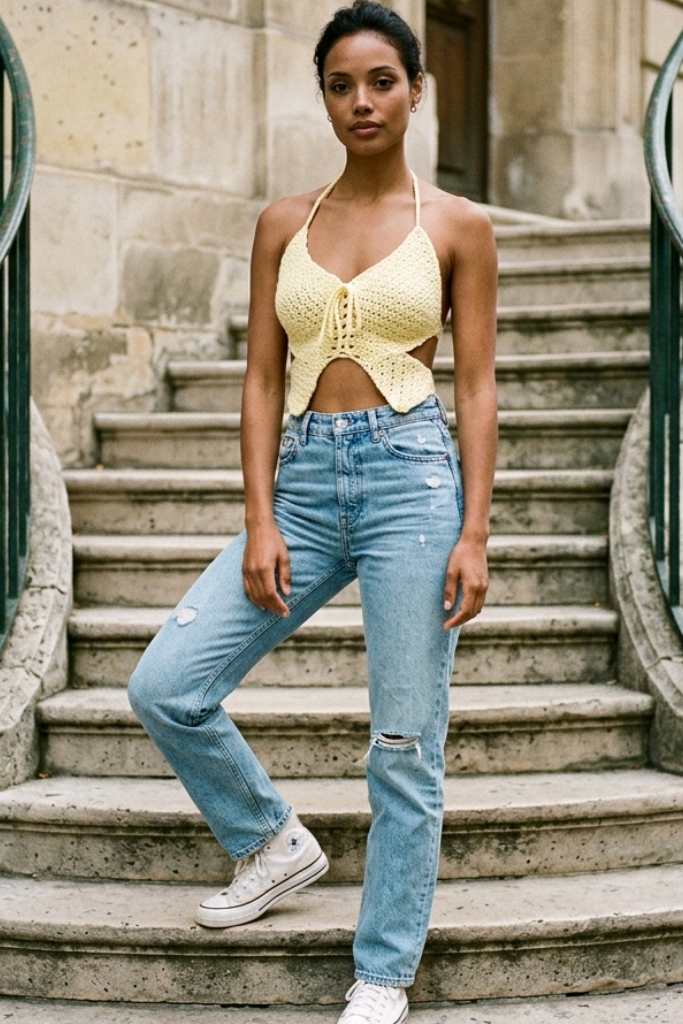 Mariposa Halter