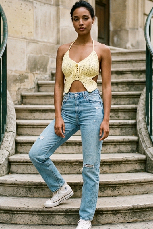 Mariposa Halter