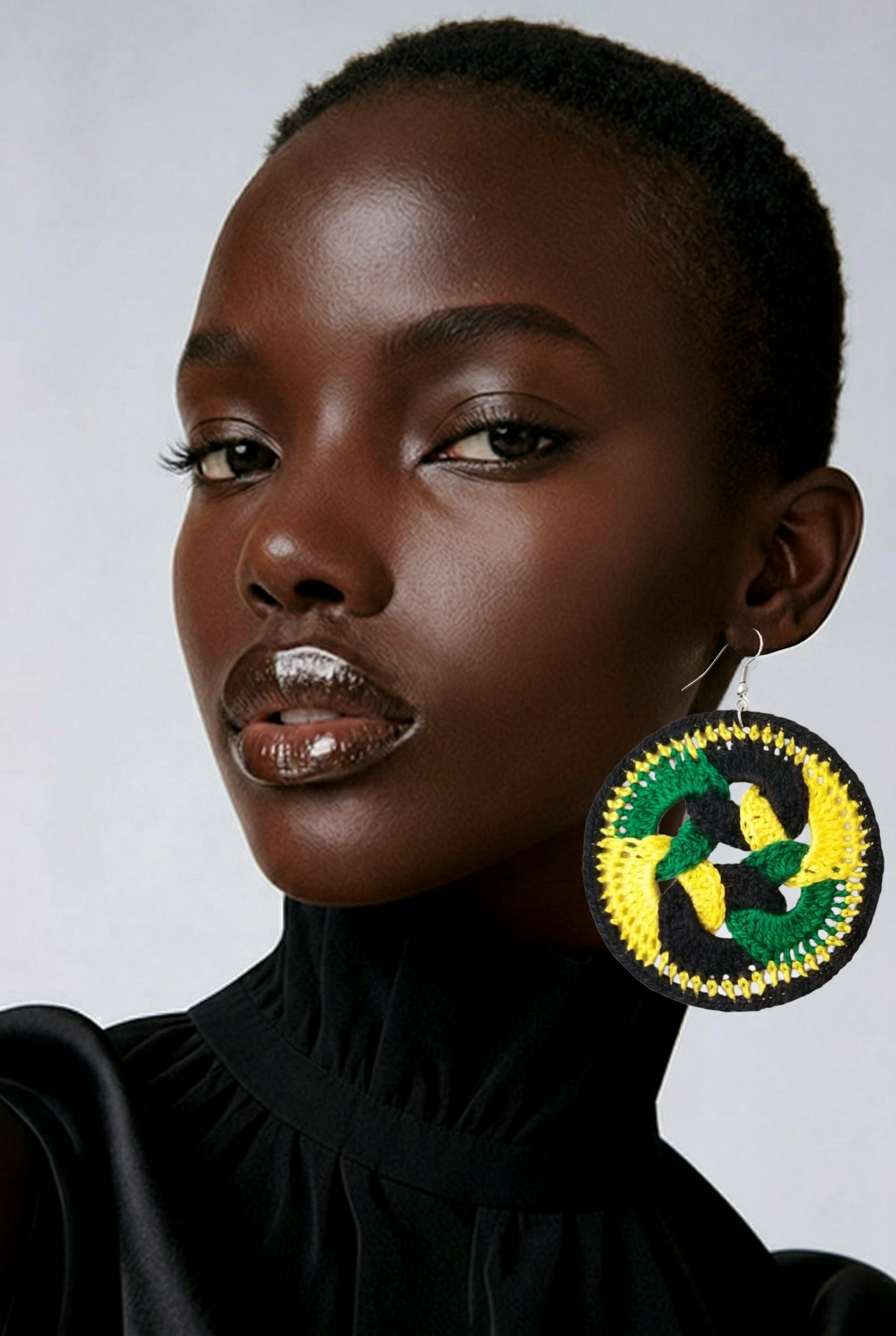 Jamaican Interlocking Earrings