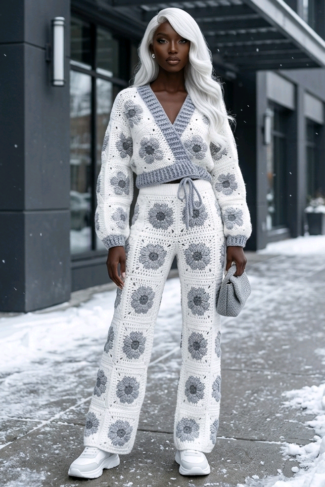 Flower Power Kimono Wrap