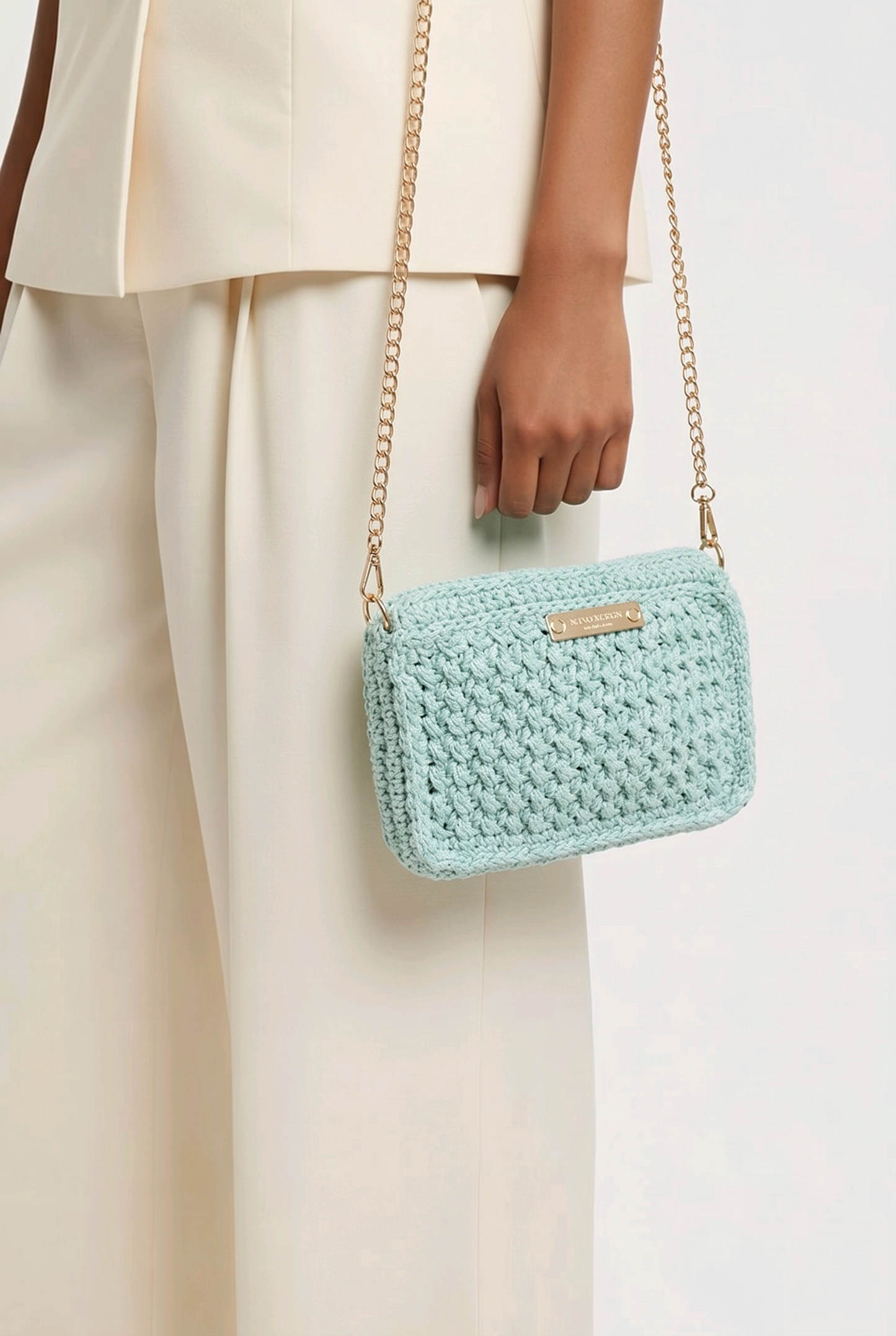 Sea Waves Crossbody Bag
