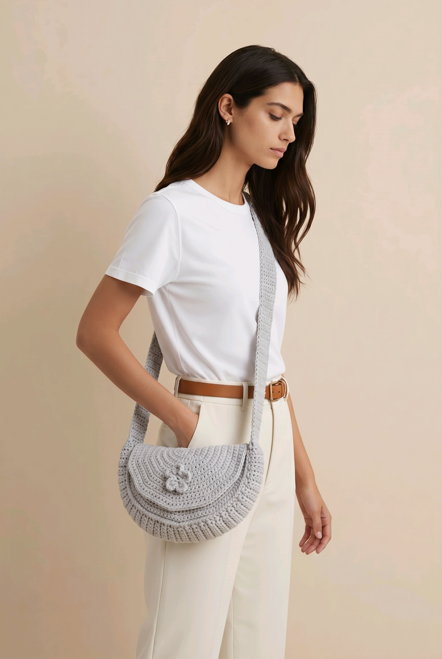 Hip Sack Crossbody Bag