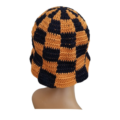 Checkered Bucket Hat