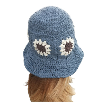 Flower Granny Bucket Hat