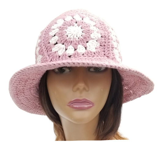 Flower Granny Bucket Hat