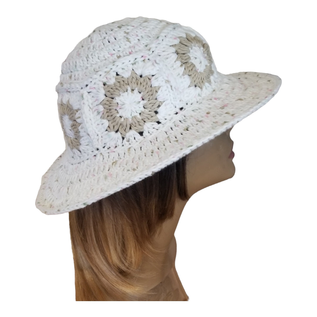 Flower Granny Bucket Hat
