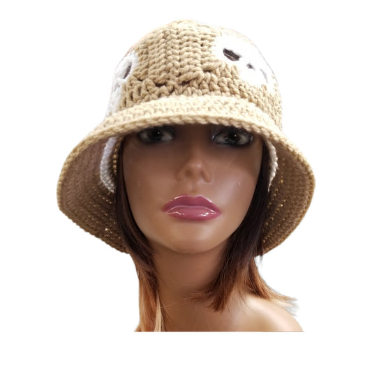 Skull Granny Bucket Hat