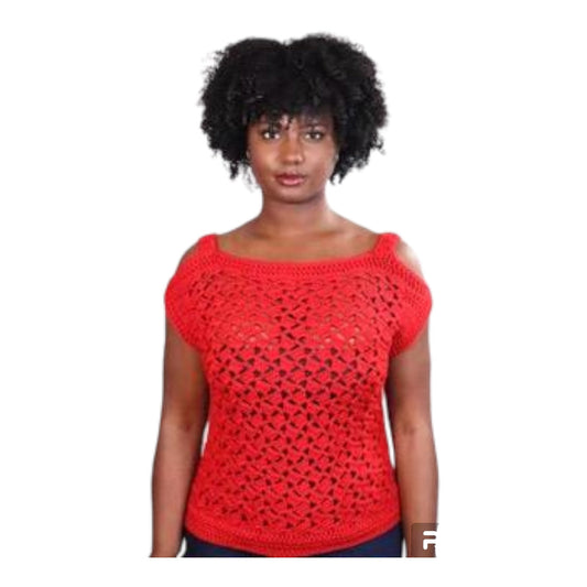 Cabana Cold Shoulder Top