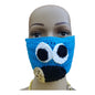 Blue Monster Face Mask