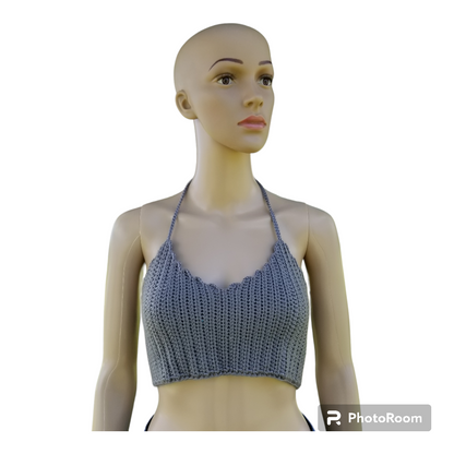 Crop Corset Halter