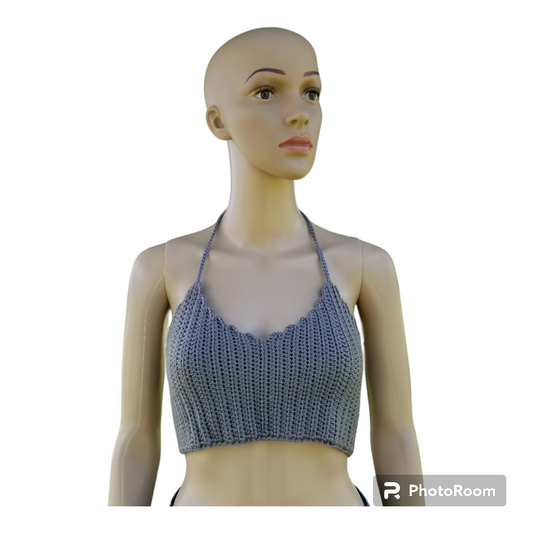 Crop Corset Halter