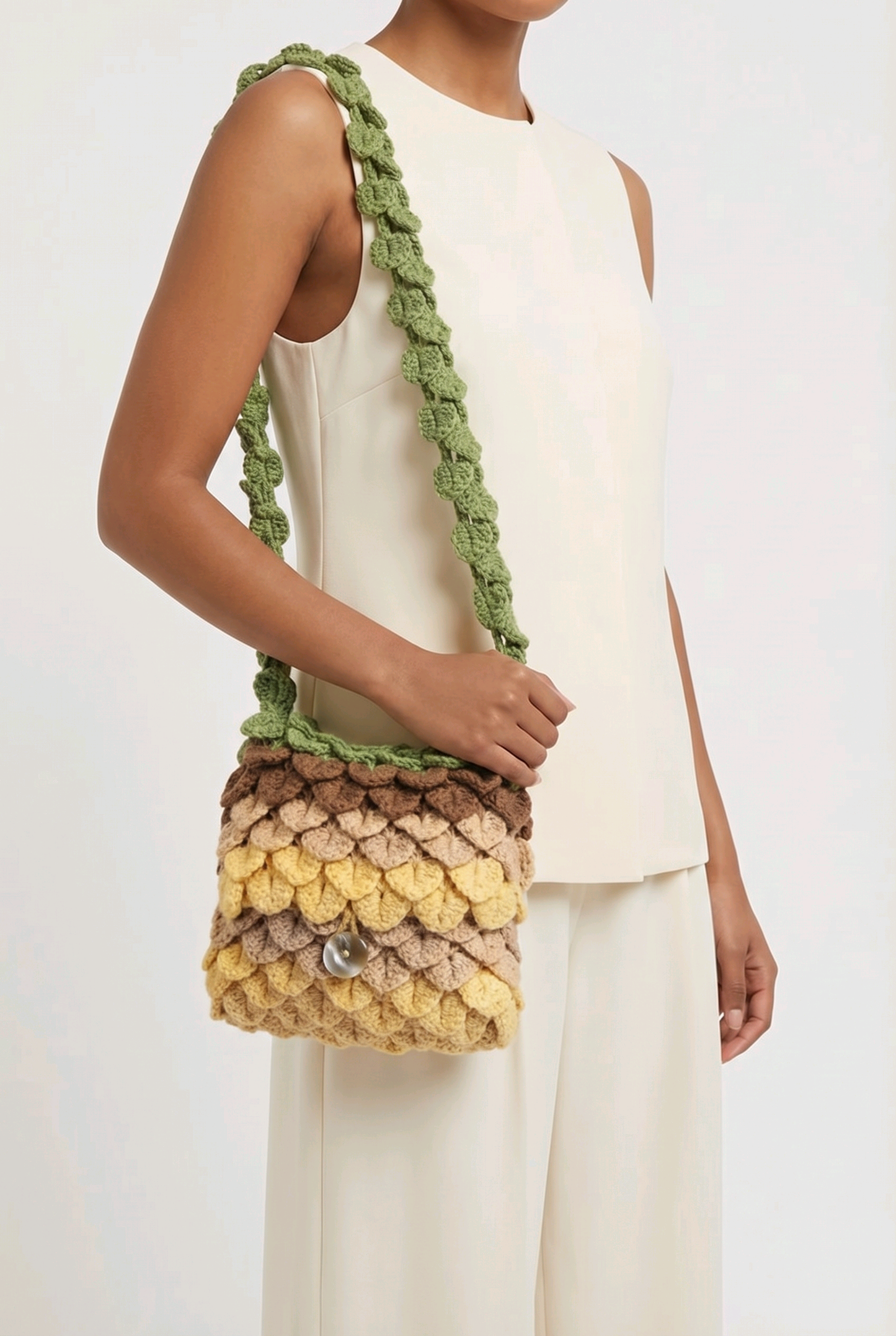 Crocodile Shoulder Bag