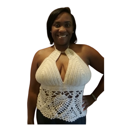 Pineapple Diamond Halter