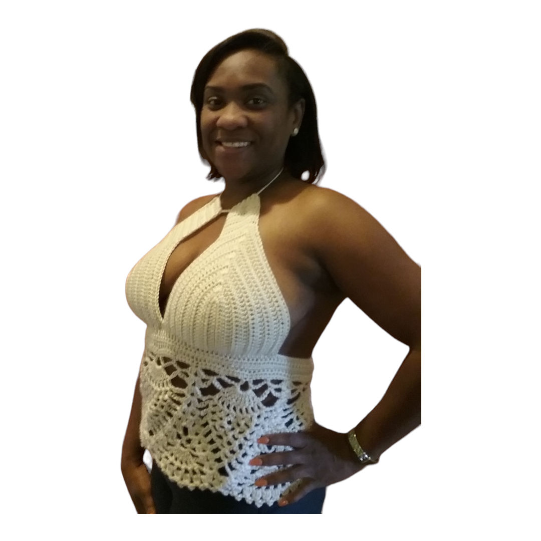 Pineapple Diamond Halter