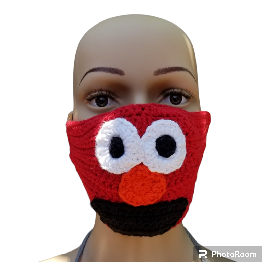 Red Monster Face Mask