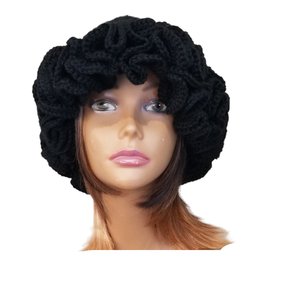 Extreme Ruffle Granny Hat