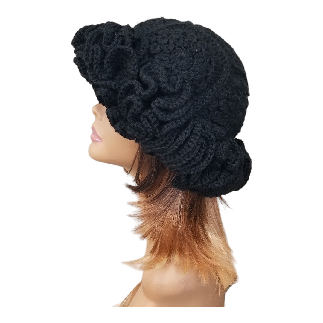 Extreme Ruffle Granny Hat