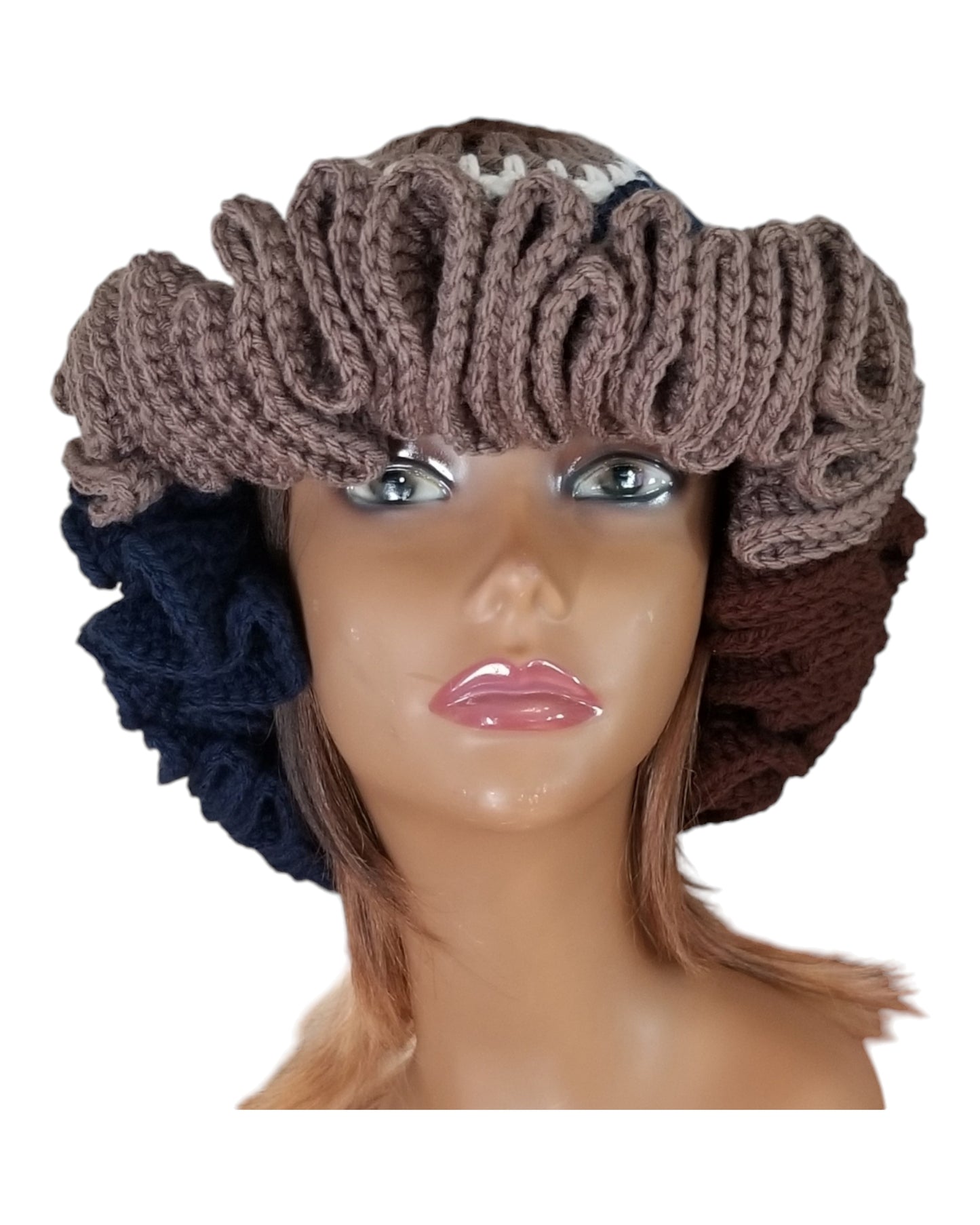 Extreme Ruffle Granny Hat