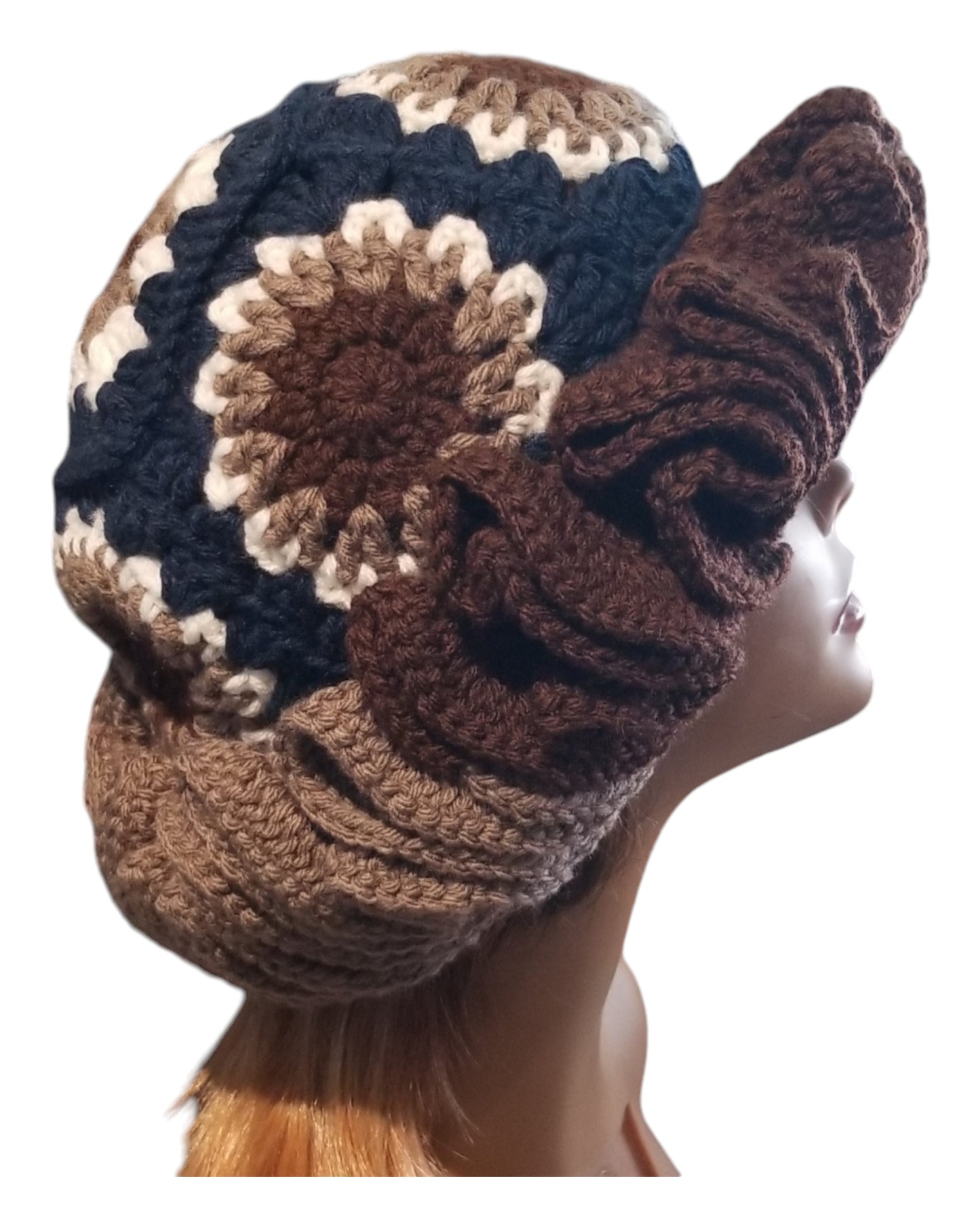 Extreme Ruffle Granny Hat