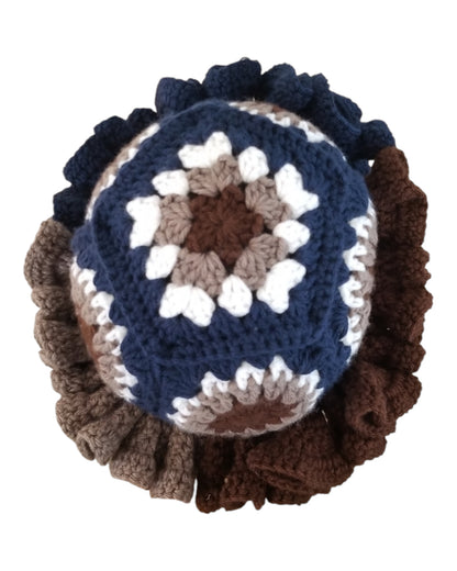 Extreme Ruffle Granny Hat